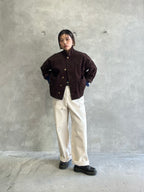 ペイントチノパンツ／8653501／LE MÉLANGE／