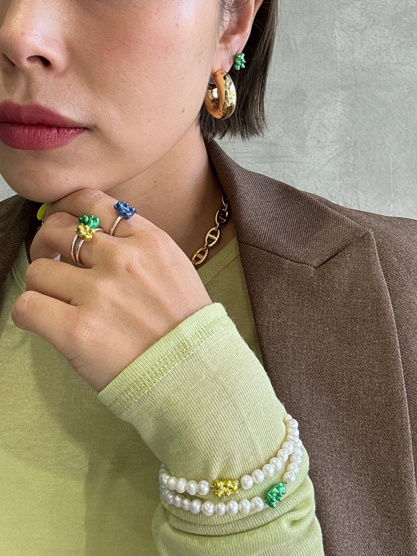 太フープピアス／No.9／BUYING series