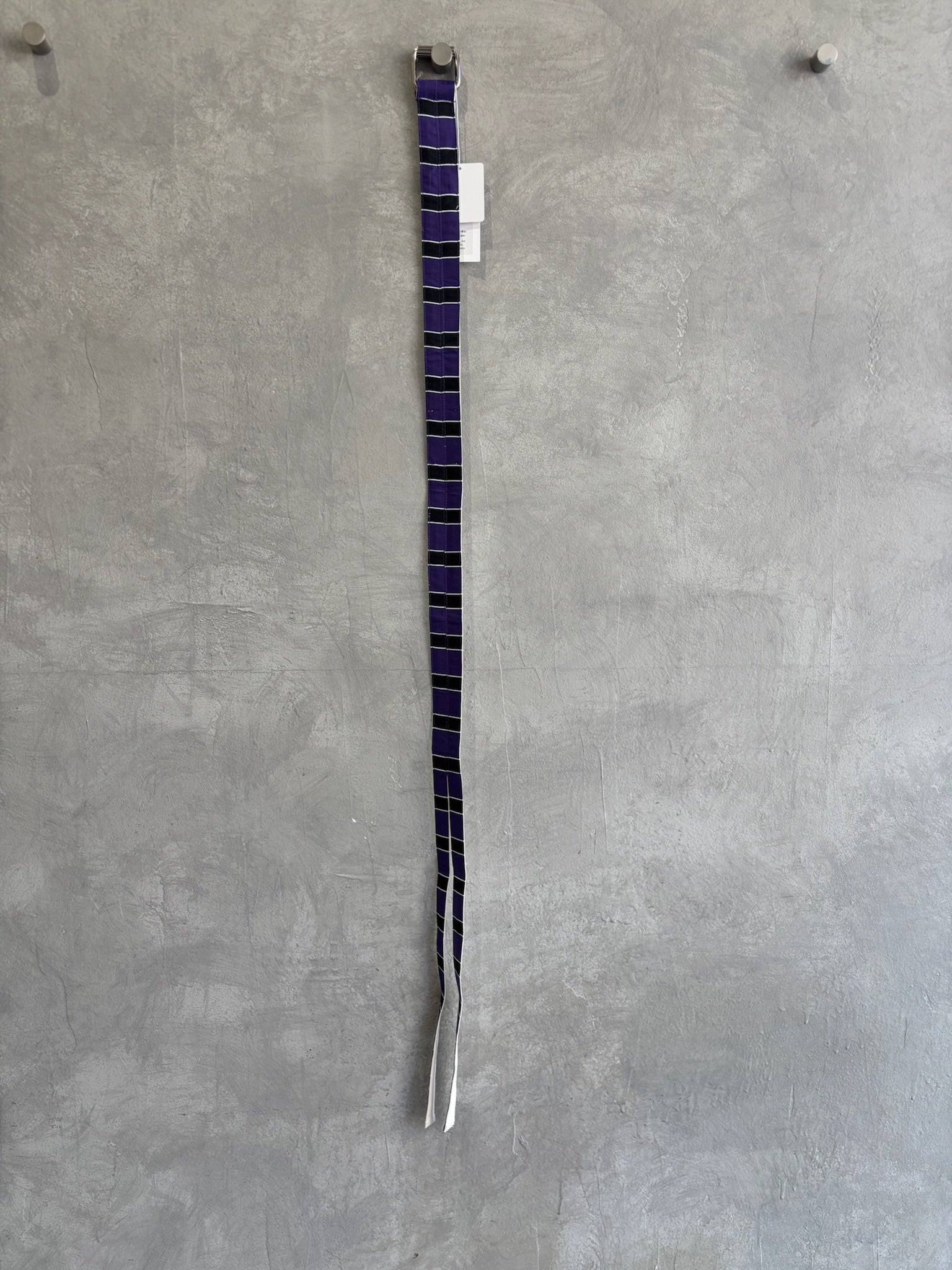 レジメンタル柄ベルト／AC-26067-S／MARGAUX VINTAGE／2026 SS#2