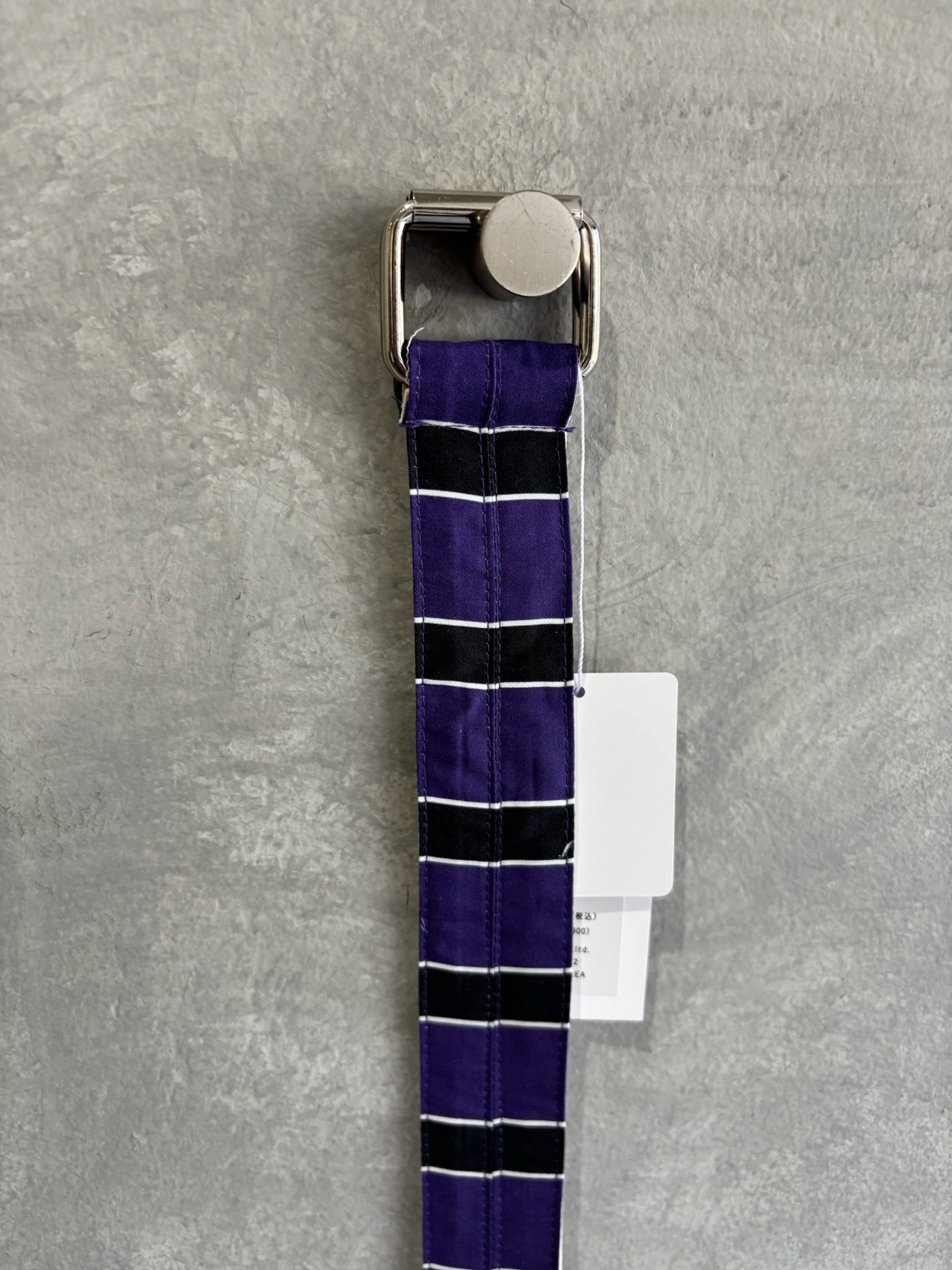 レジメンタル柄ベルト／AC-26067-S／MARGAUX VINTAGE／2026 SS#2