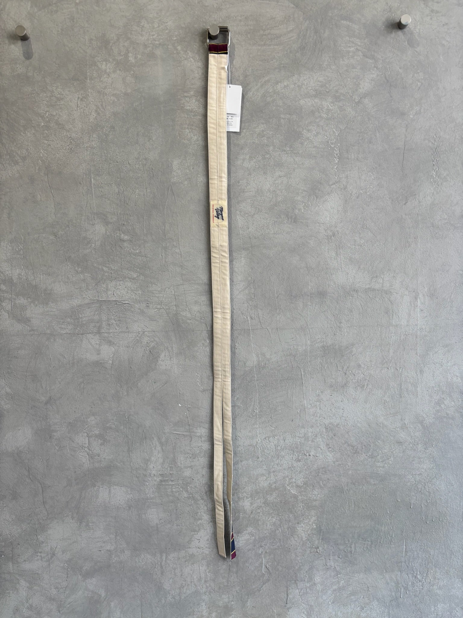 レジメンタル柄ベルト／AC-26067-S／MARGAUX VINTAGE／2026 SS#2