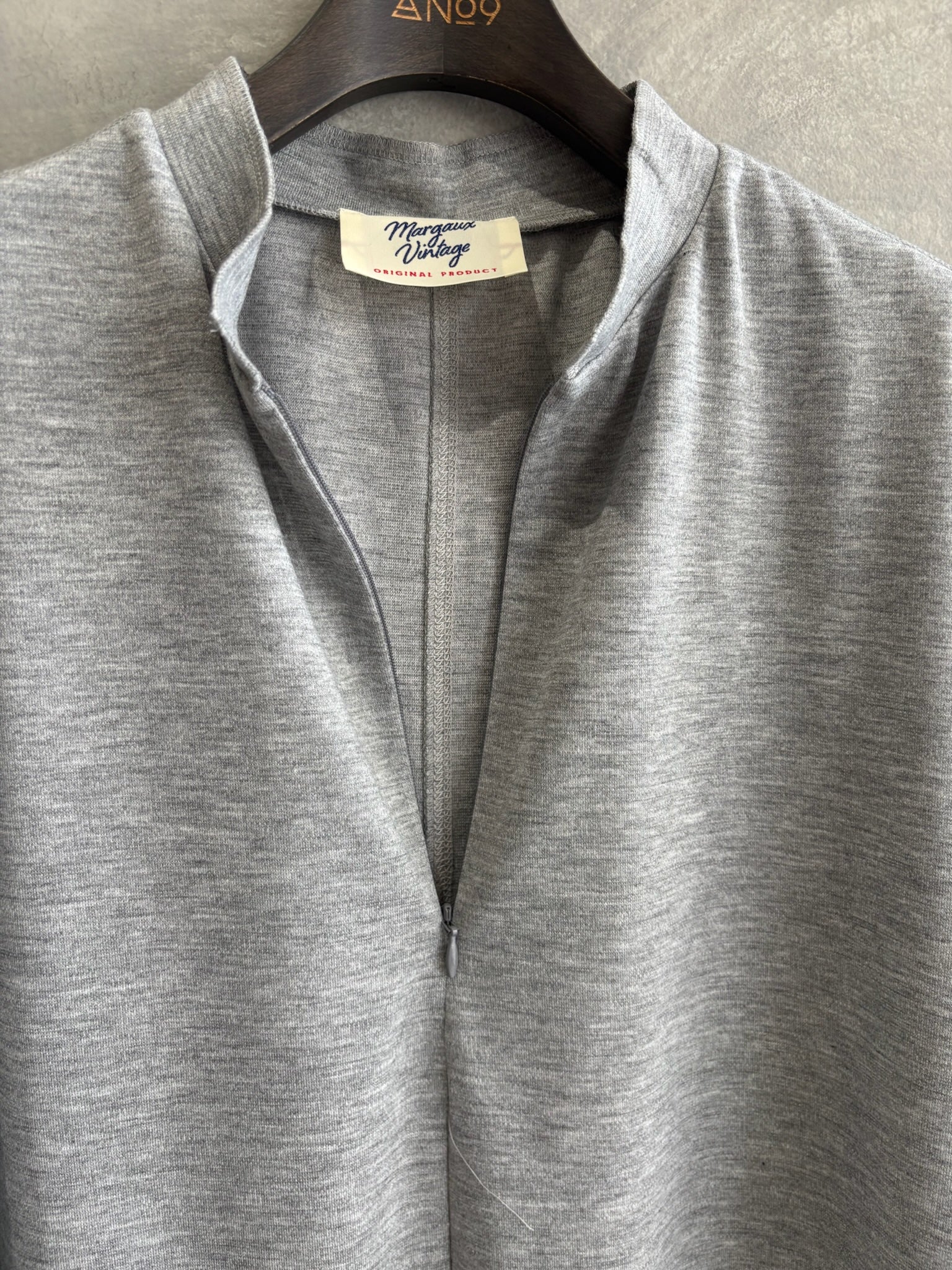 フロントジップカットソー／MG CT-26104-A／MARGAUX VINTAGE／2026 AW＃1