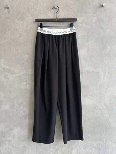 ロゴウエストタックパンツ／MG PT-26089-A／MARGAUX VINTAGE／2026 AW＃1