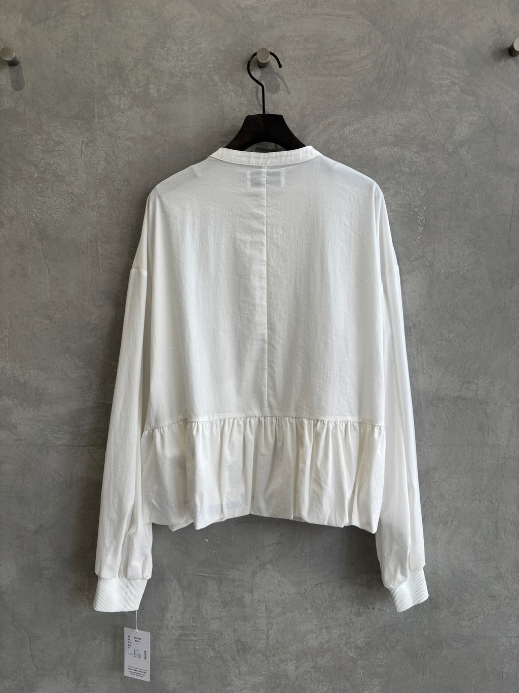 ギャザーバルーンシャツ／604489／CYAN tokyo／2026 AW#1
