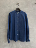 スタンドカラーデニムシャツ（スカーフ付き）／#8643203／LE MÉLANGE／2026 AW #1