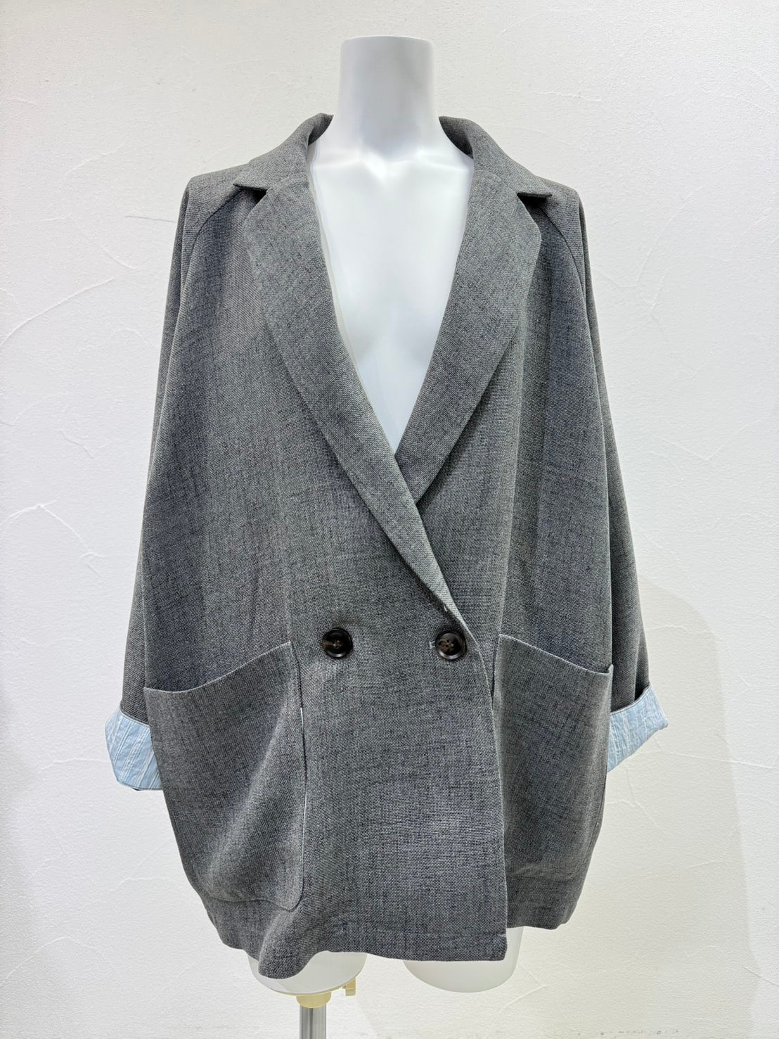 【予約⚡︎販売】リネンライクジャケット／710554／CYAN TOKYO／2027SS #1