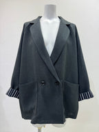 【予約⚡︎販売】リネンライクジャケット／710554／CYAN TOKYO／2027SS #1