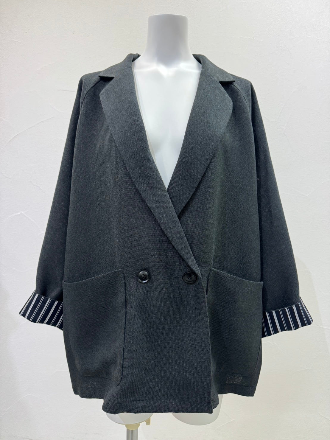 【予約⚡︎販売】リネンライクジャケット／710554／CYAN TOKYO／2027SS #1