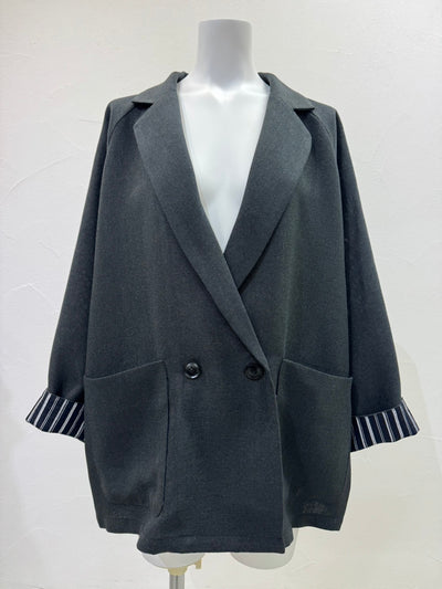 【予約⚡︎販売】リネンライクジャケット／710554／CYAN TOKYO／2027SS #1