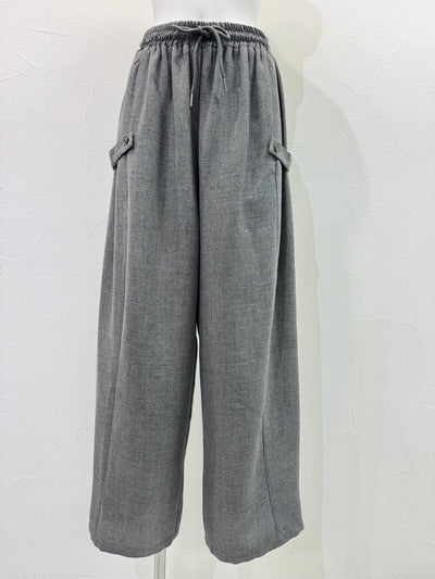 【予約⚡︎販売】リネンライクアジャストワイドパンツ／710555／CYAN TOKYO／2027SS #1