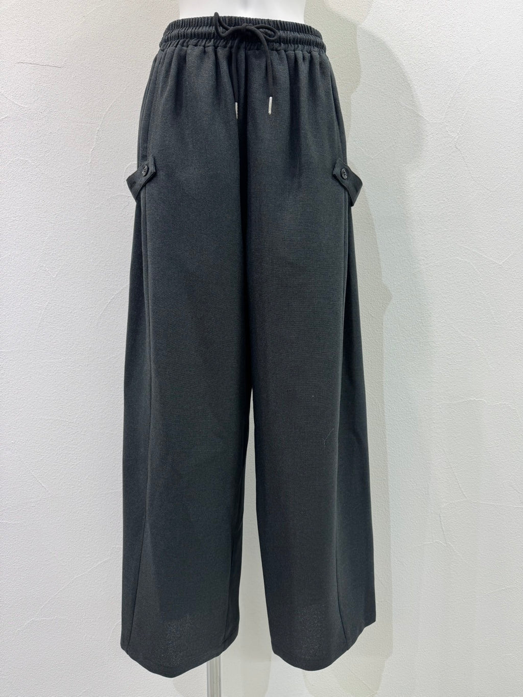 【予約⚡︎販売】リネンライクアジャストワイドパンツ／710555／CYAN TOKYO／2027SS #1