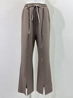 【予約⚡︎販売】スリットフレアーフィットパンツ／710568／CYAN TOKYO／2027SS #1