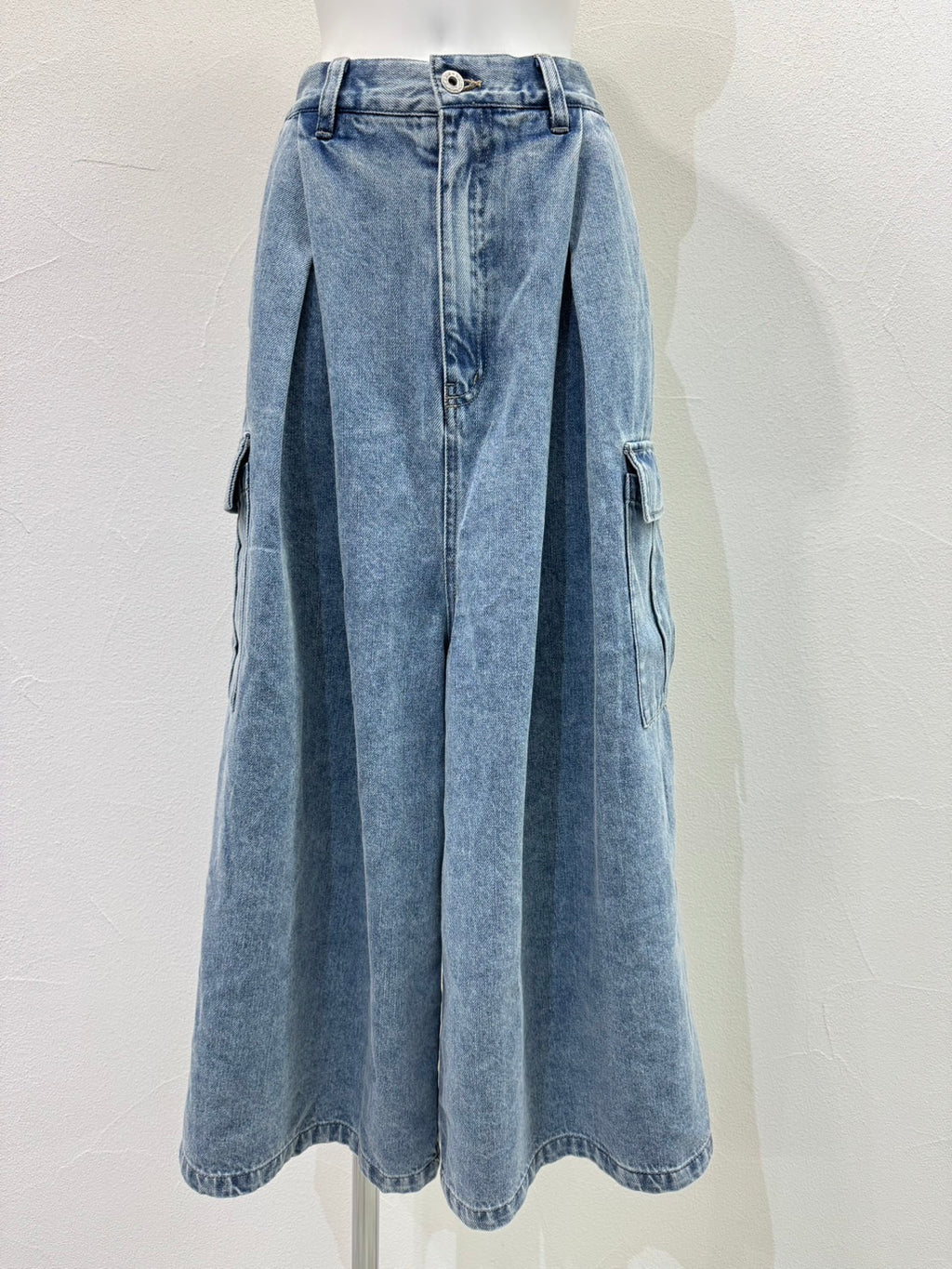 【予約⚡︎販売】デニムバギーガウチョパンツ／710571／CYAN TOKYO／2027SS #1