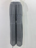 【予約⚡︎販売】トリプルゲージニットワイドパンツ／710579／CYAN TOKYO／2027SS #1