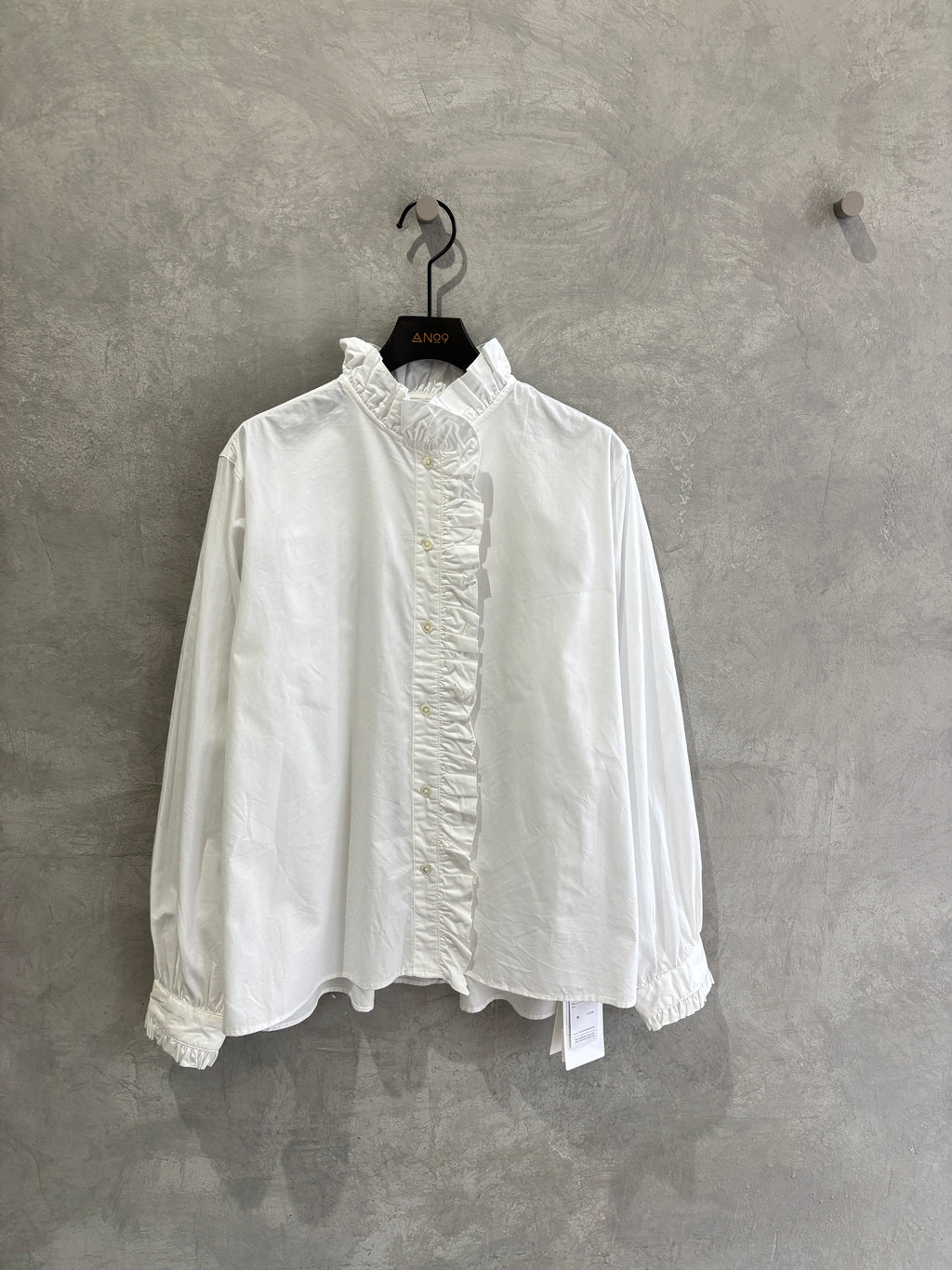 【予約販売】フリルシャツ／le vent souffle