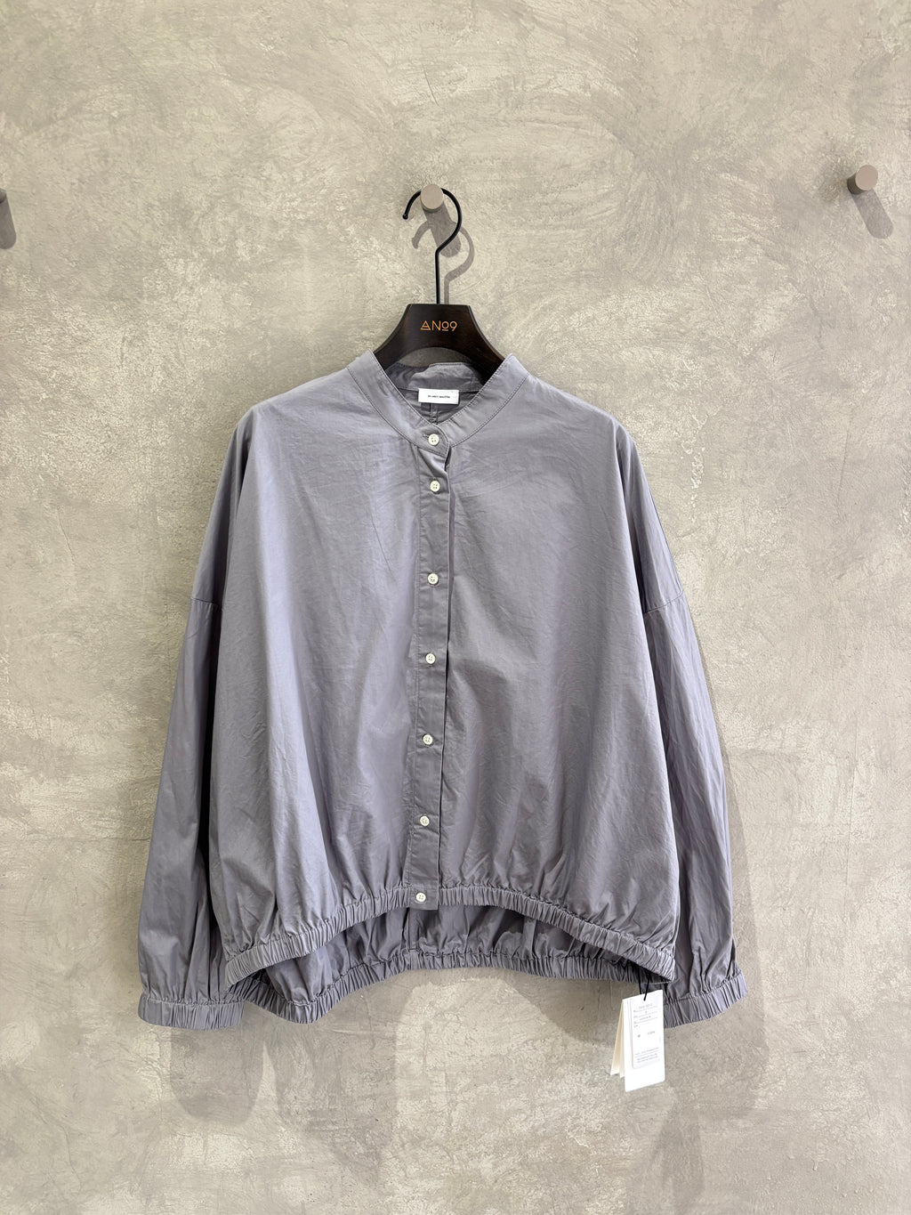【予約販売】裾ギャザーシャツ／le vent souffle