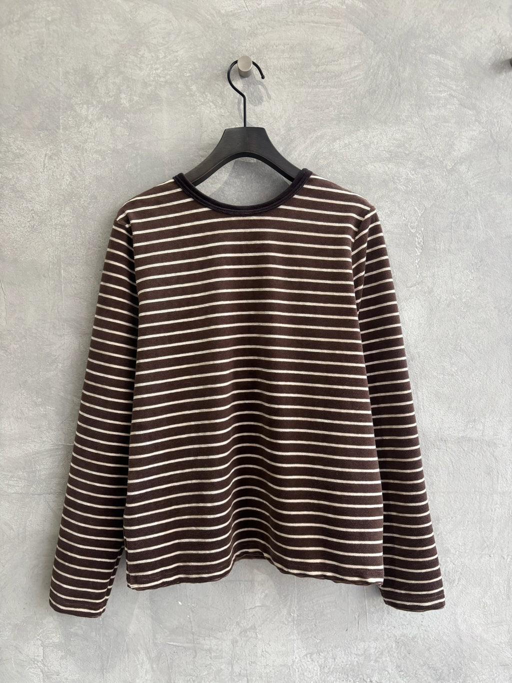 2WAYコーデュロイボーダーヘンリーネックロンT／8651002／LE MÉLANGE／2026 AW #2