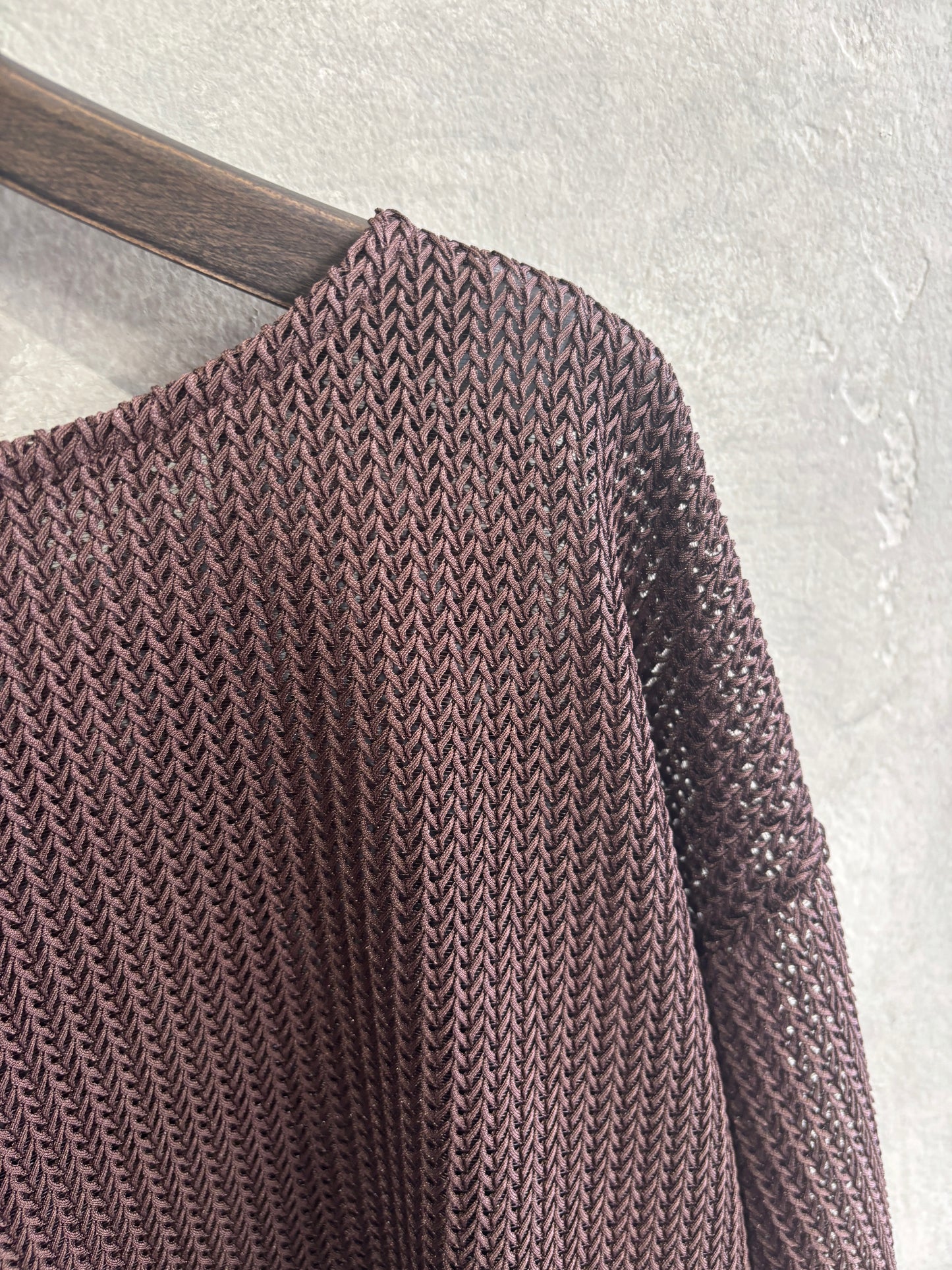 メッシュフレアプルオーバー／Anna Kerry