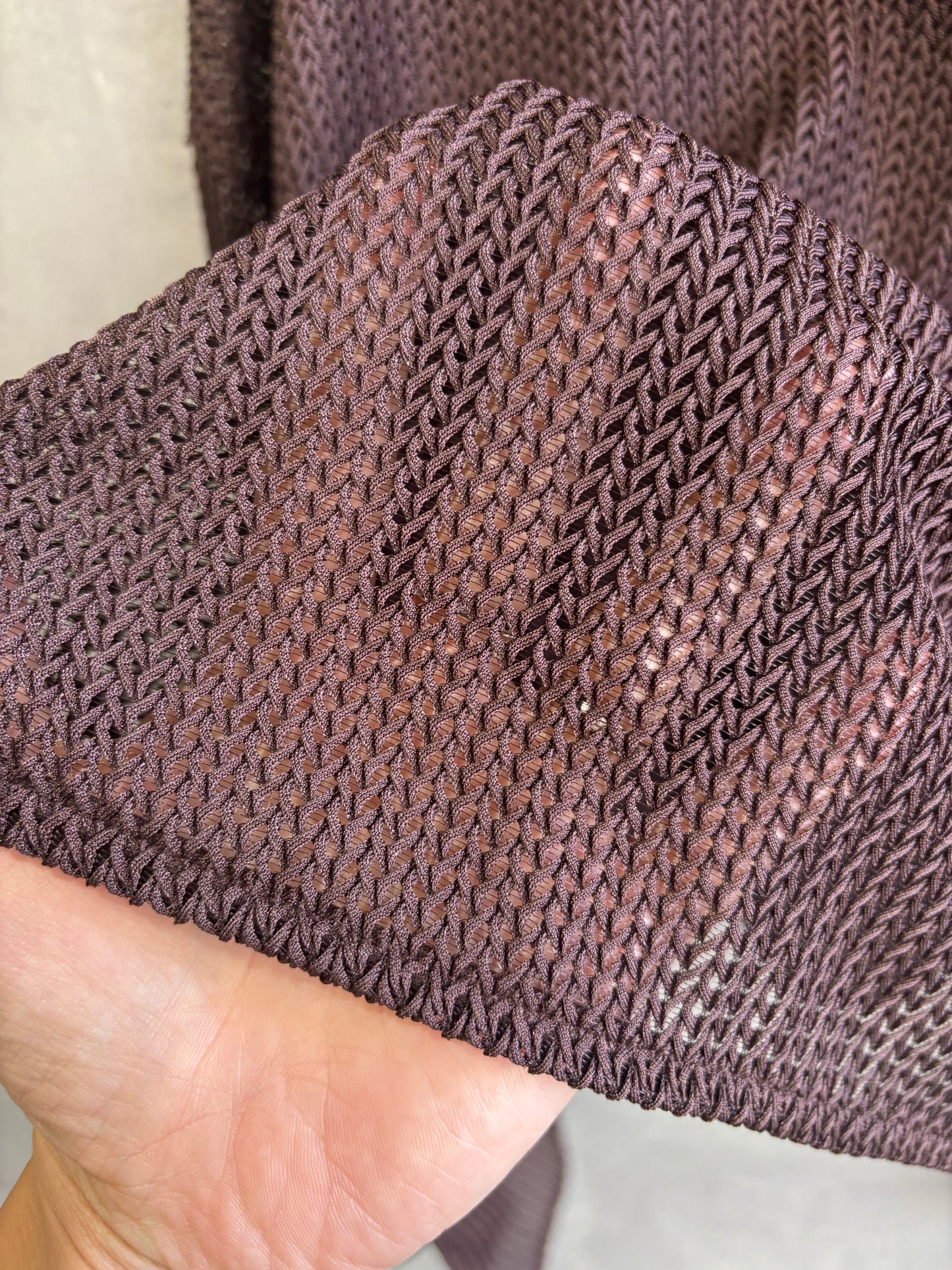 メッシュフレアプルオーバー／Anna Kerry