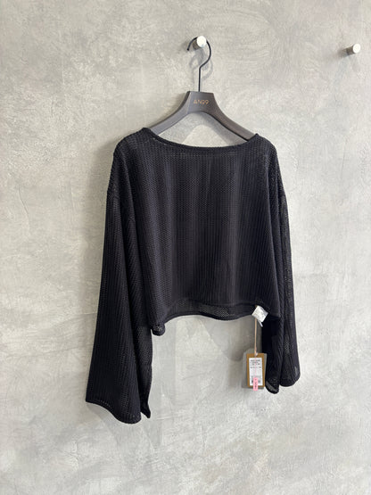 メッシュフレアプルオーバー／Anna Kerry