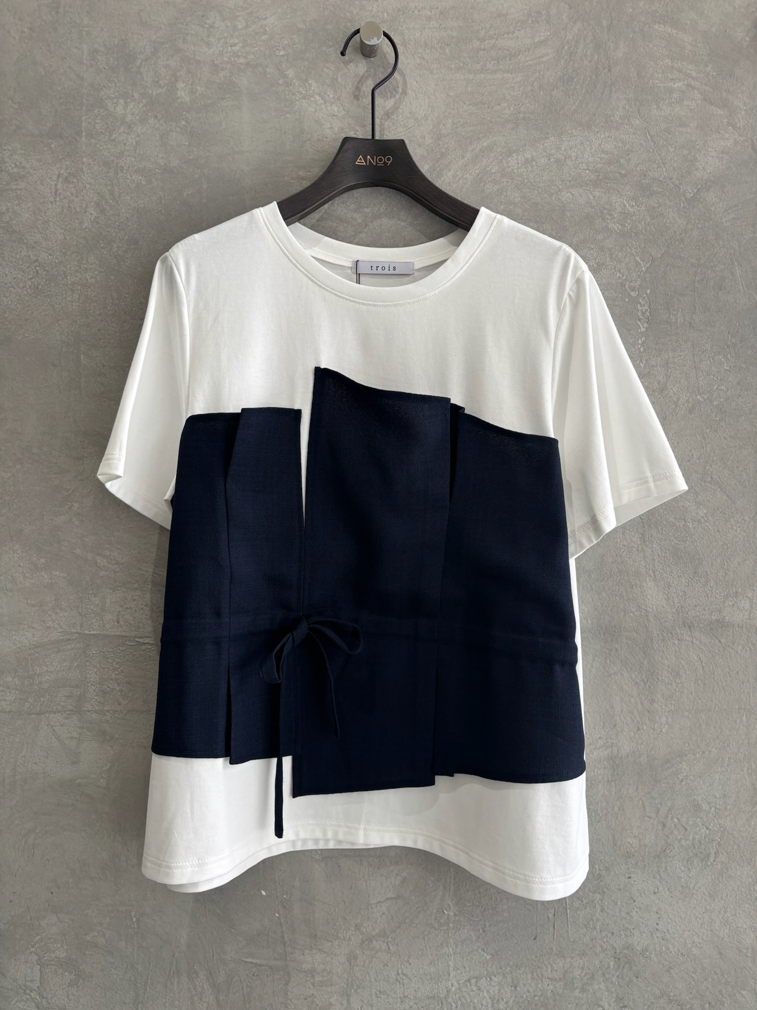 ビスチェレイヤードTシャツ／trois／MNMS