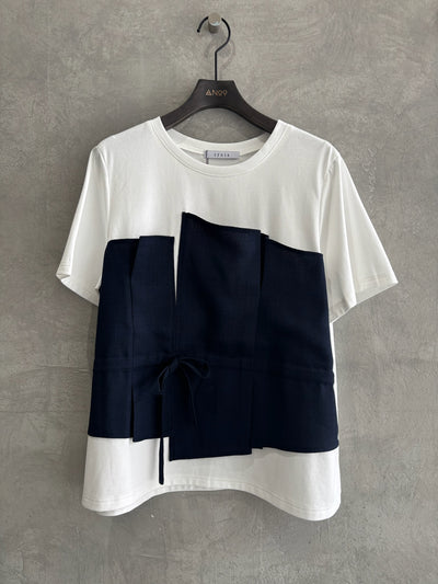 ビスチェレイヤードTシャツ／trois／MNMS