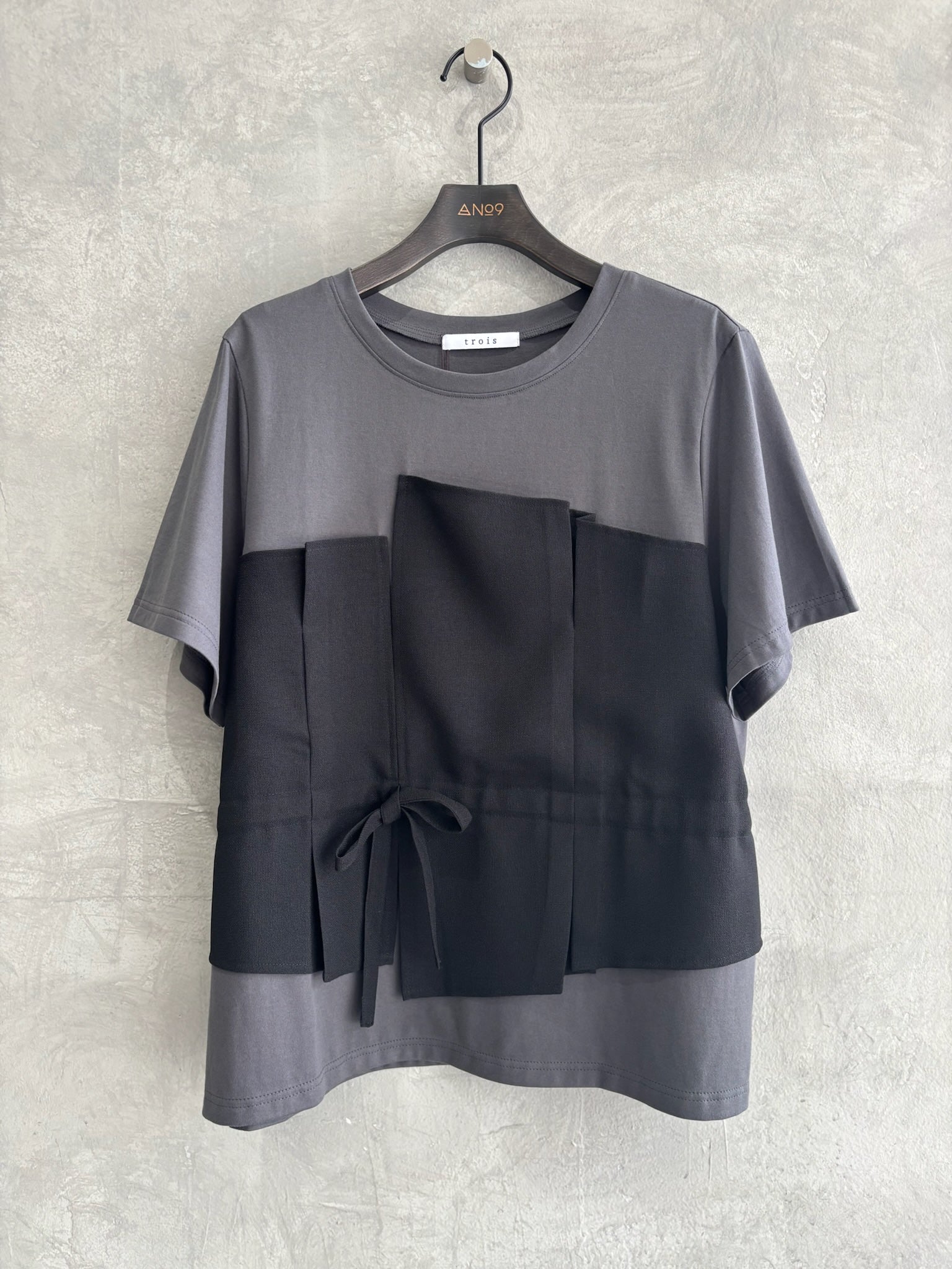 ビスチェレイヤードTシャツ／trois／MNMS