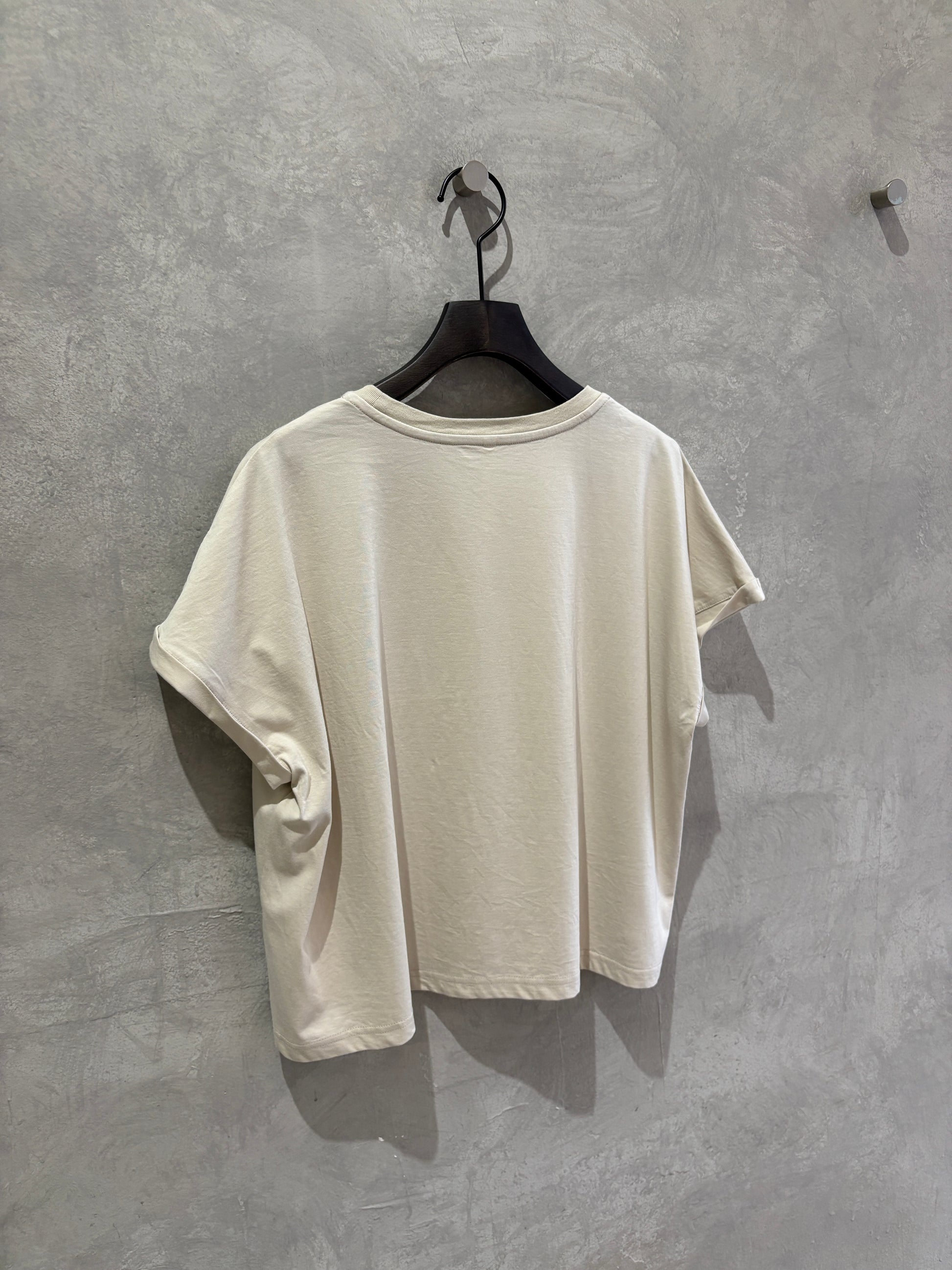 コンパクトプリントTシャツ／Dignite collier