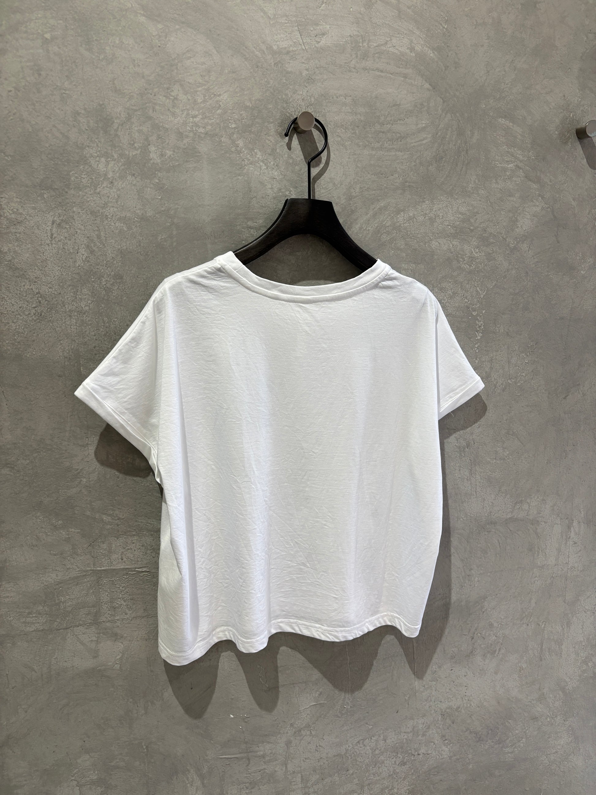 コンパクトプリントTシャツ／Dignite collier