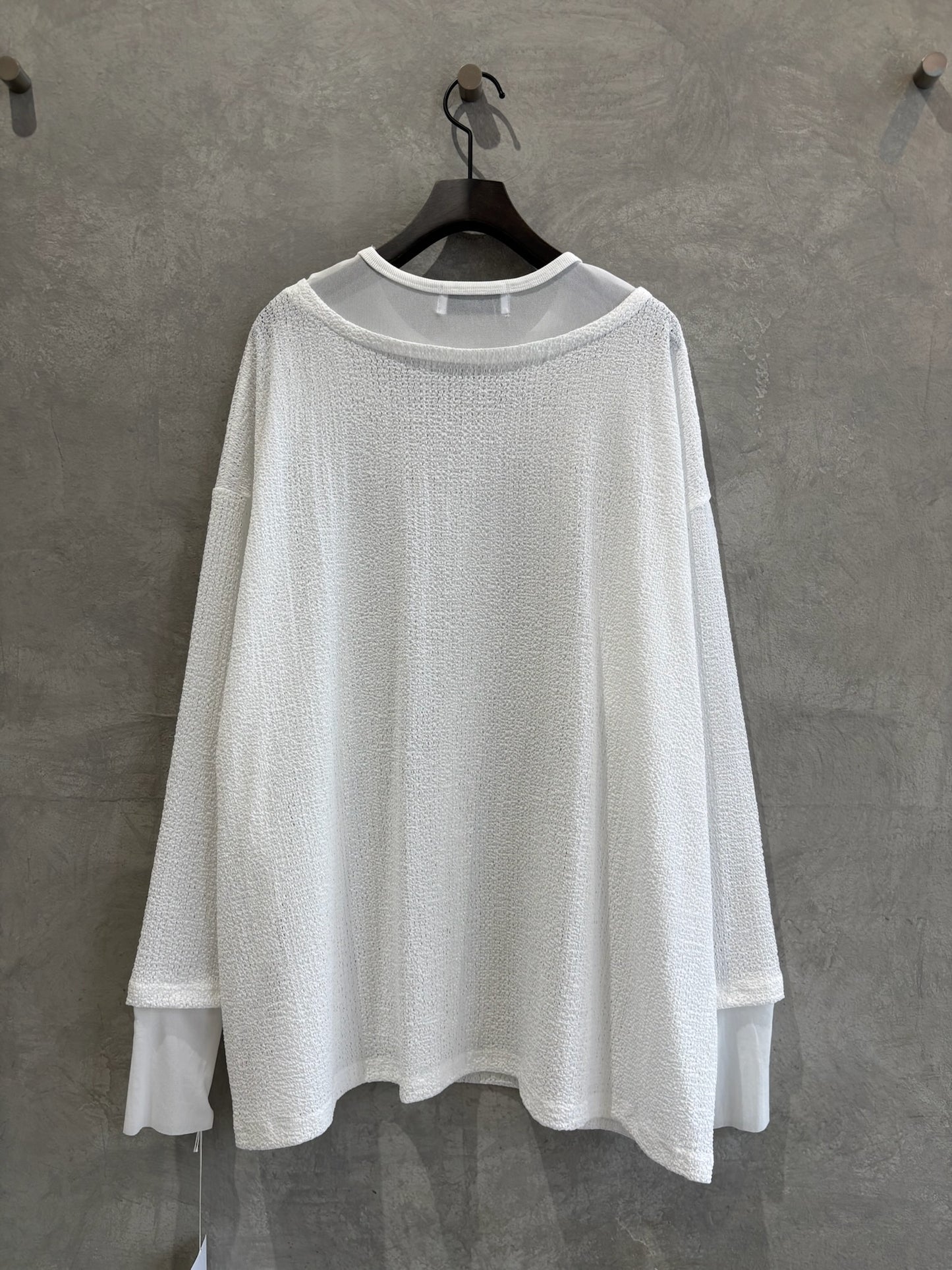 チュールコンビフロントトップス／CYAN tokyo