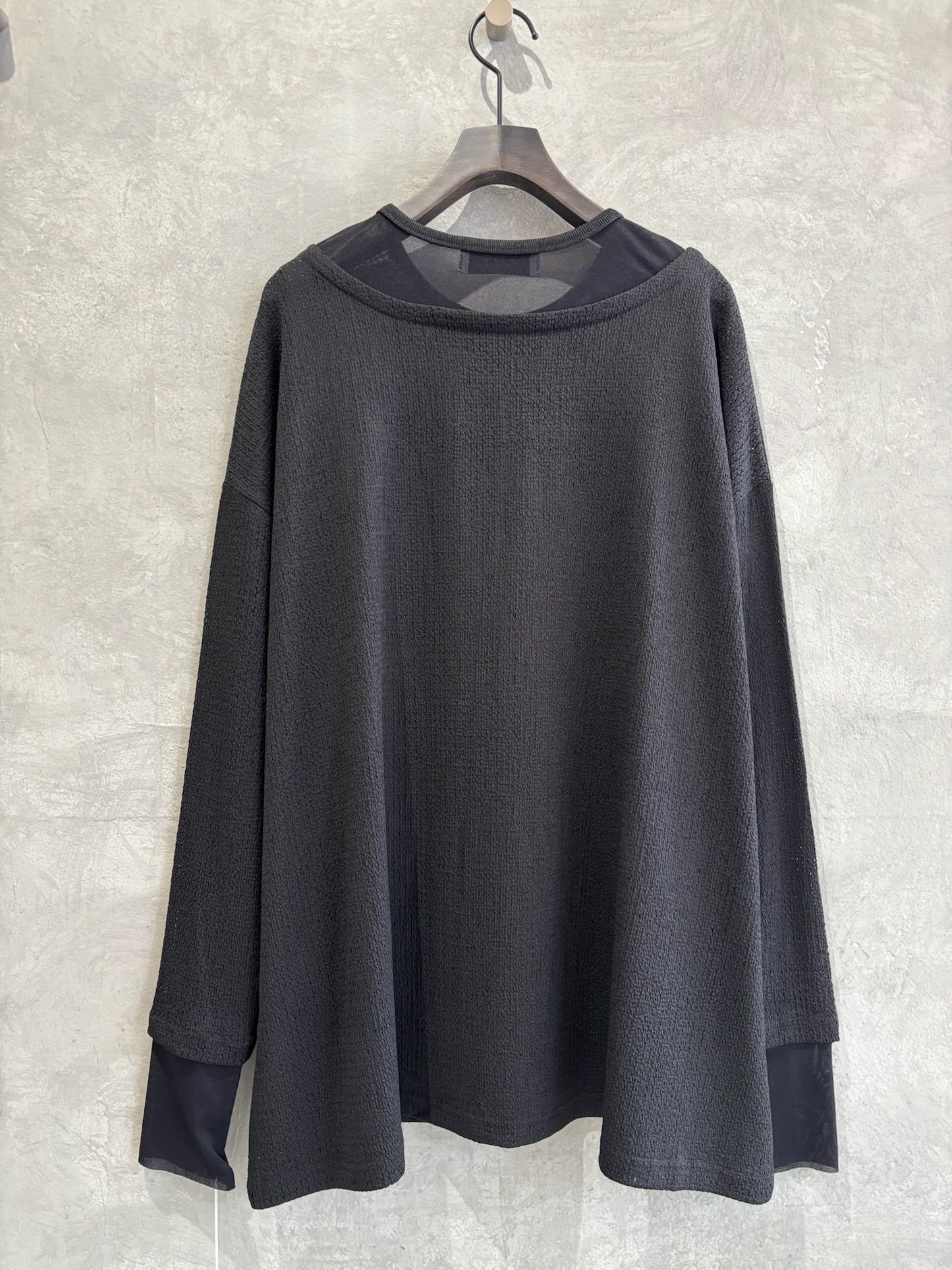 チュールコンビフロントトップス／CYAN tokyo