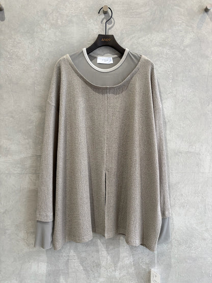 チュールコンビフロントトップス／CYAN tokyo