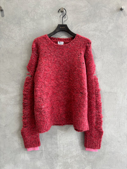 ループヤーンダメージニット／HCAE