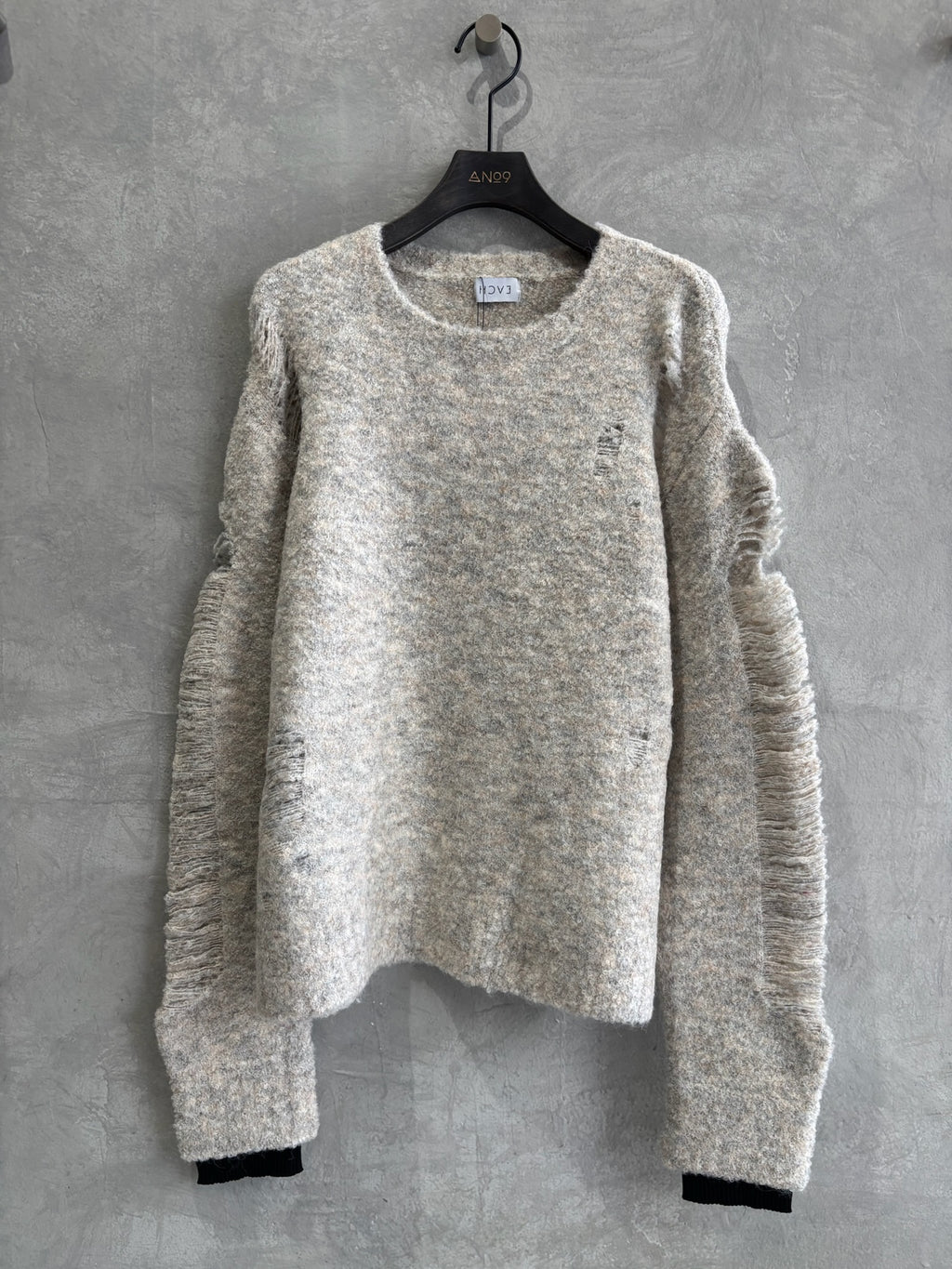 ループヤーンダメージニット／HCAE