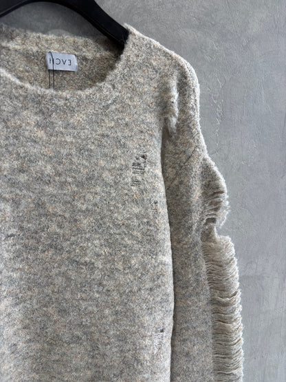 ループヤーンダメージニット／HCAE