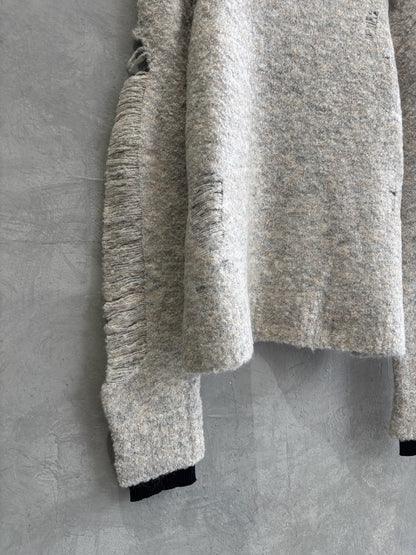 ループヤーンダメージニット／HCAE