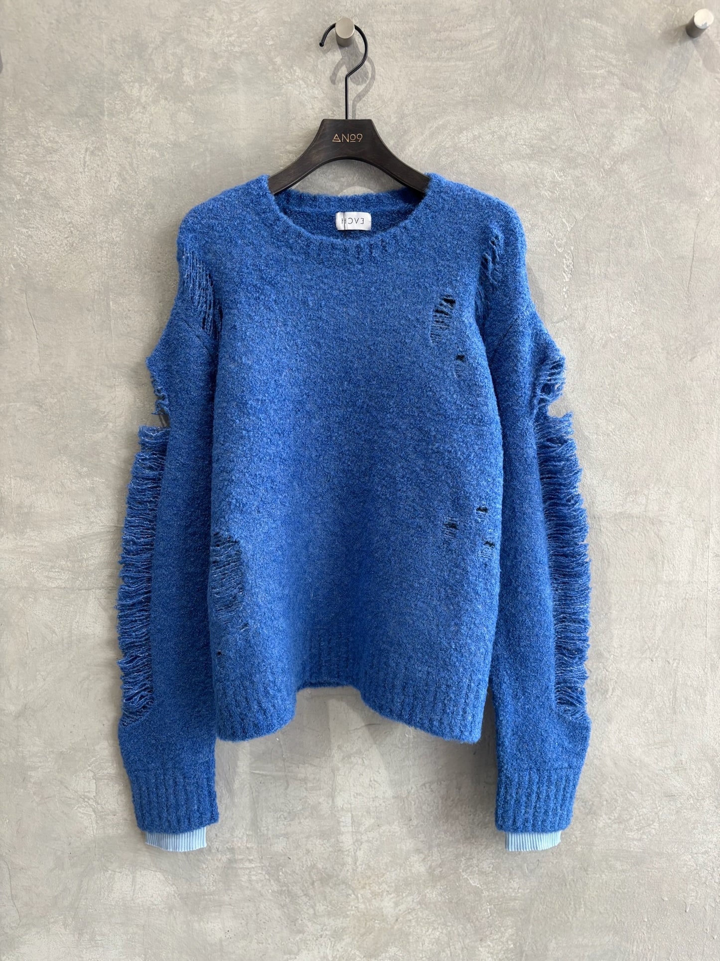 ループヤーンダメージニット／HCAE