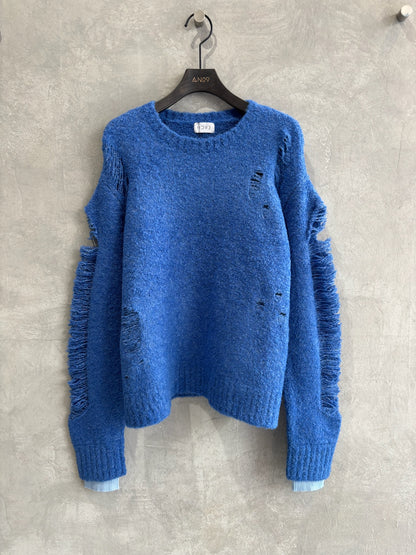 ループヤーンダメージニット／HCAE