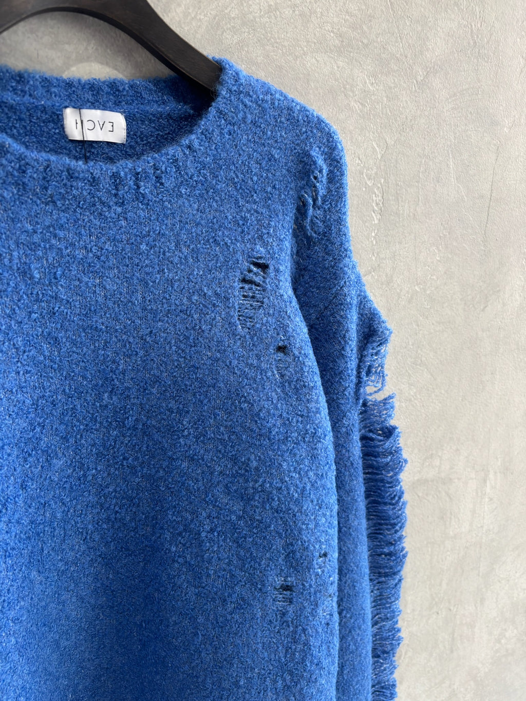 ループヤーンダメージニット／HCAE