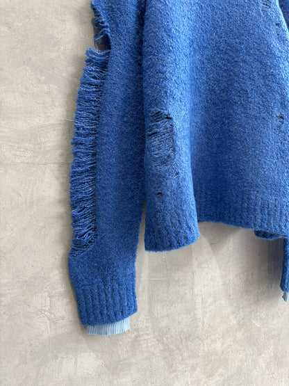 ループヤーンダメージニット／HCAE