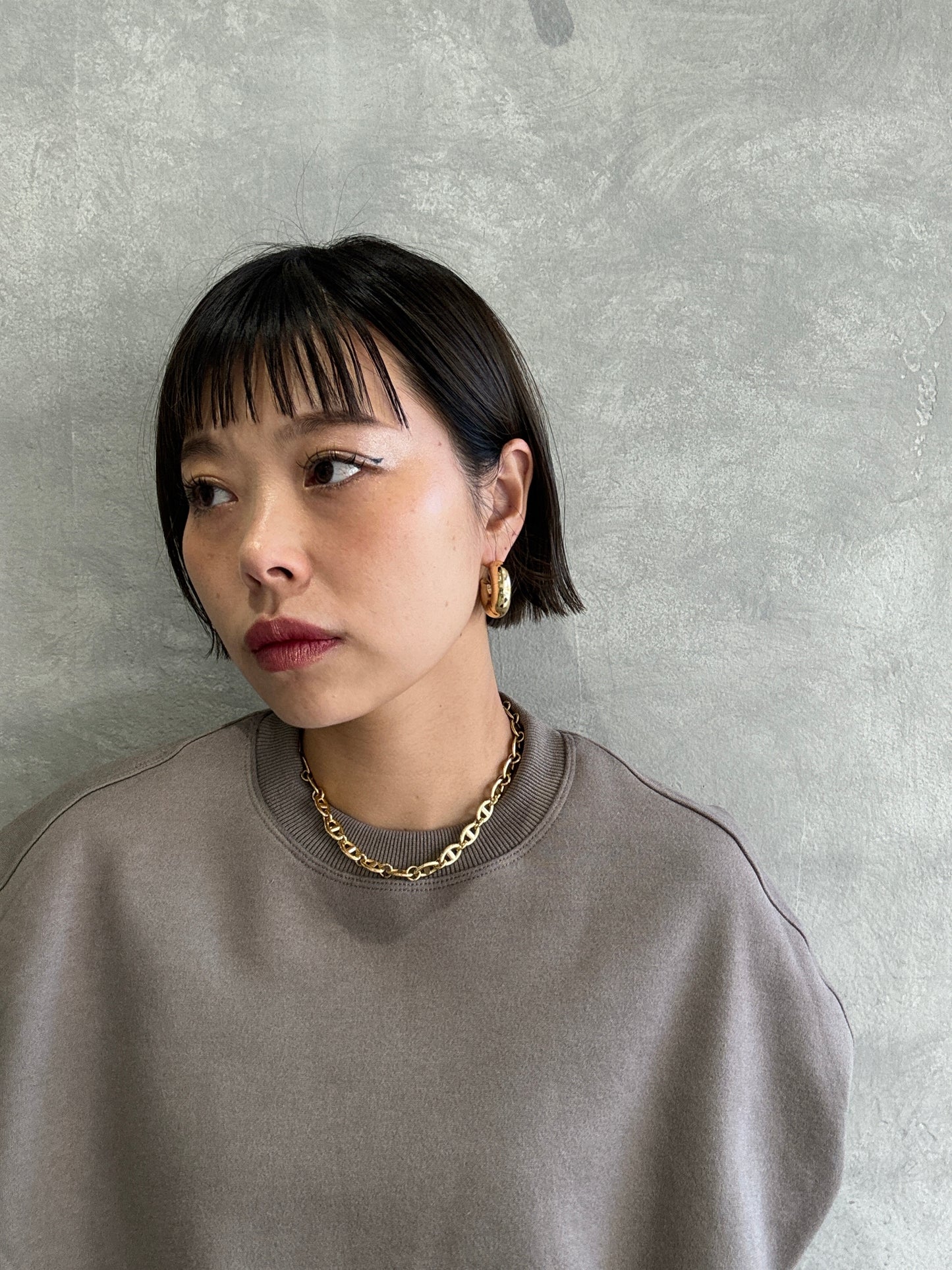 太フープピアス／No.9／BUYING series