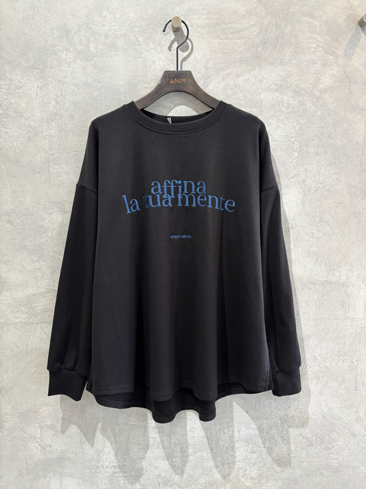 刺繍ロゴカットソー／Anna Kerry