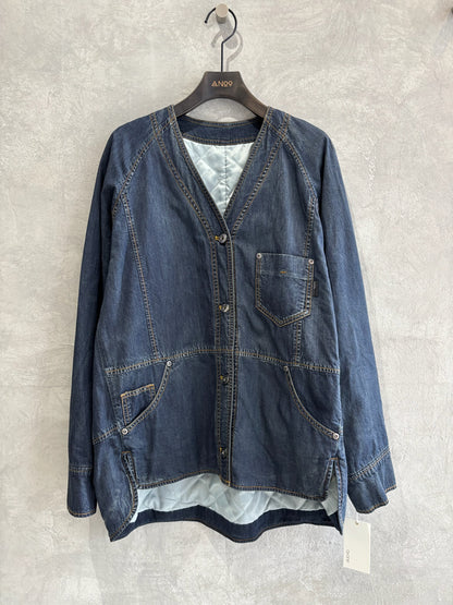 裏キルトダンガリージャケット／ayane