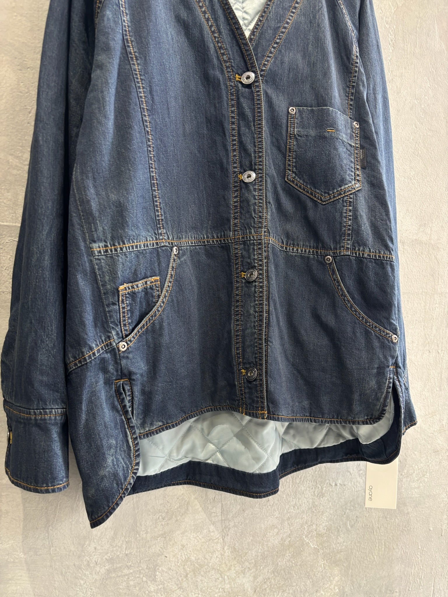 裏キルトダンガリージャケット／ayane – No.9-the Nines-