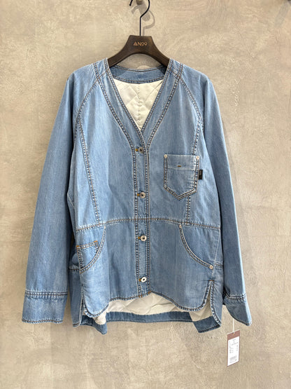 裏キルトダンガリージャケット／ayane