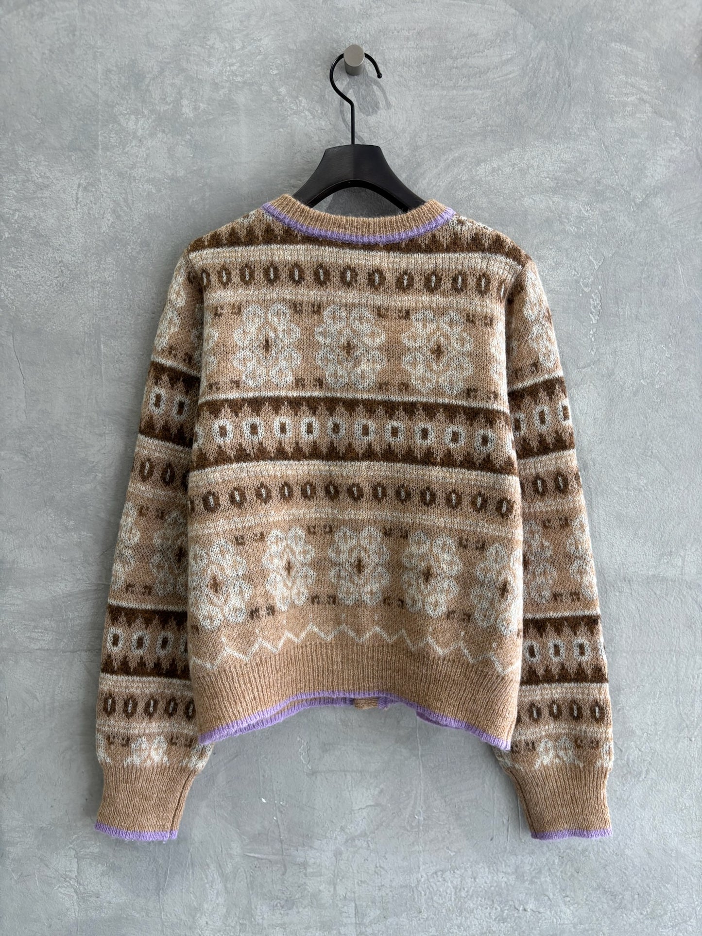 ジャガードカーディガン／LE MÉLANGE