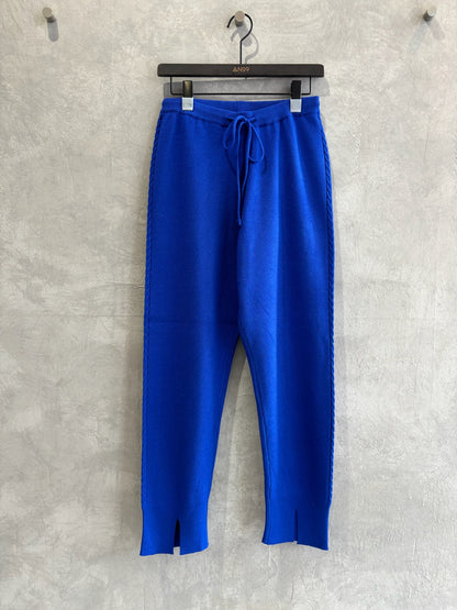 ケーブルラインニットジョガーパンツ／CYAN tokyo