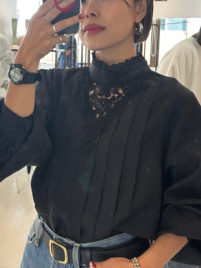 【予約⚡︎販売】レースブラウス／MG BL - 27004 - S／MARGAUX VINTAGE／2027 PRE SPRING COLLECTION