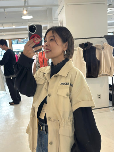 【予約⚡︎販売】レースブラウス／MG BL - 27004 - S／MARGAUX VINTAGE／2027 PRE SPRING COLLECTION