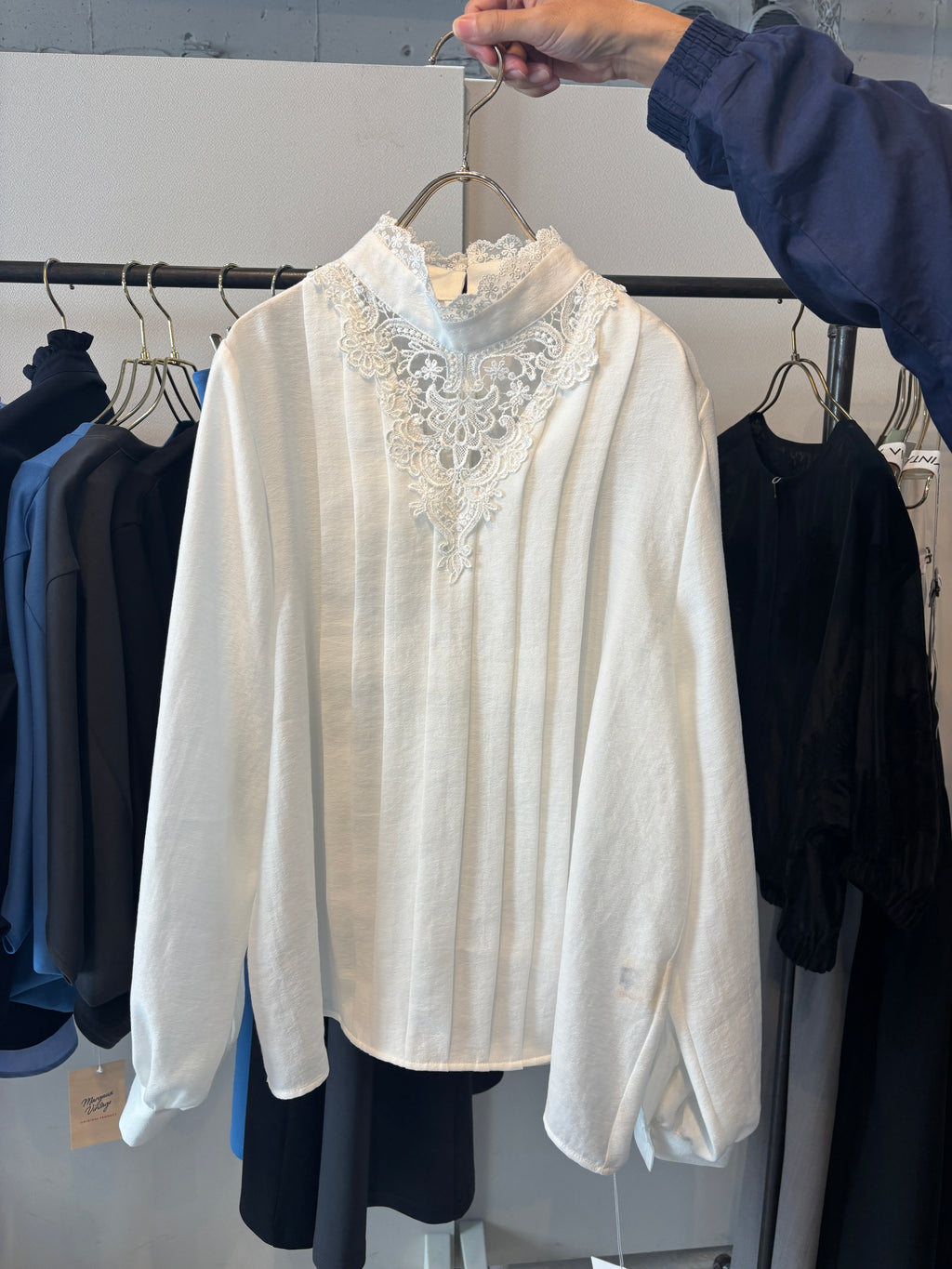 【予約⚡︎販売】レースブラウス／MG BL - 27004 - S／MARGAUX VINTAGE／2027 PRE SPRING COLLECTION